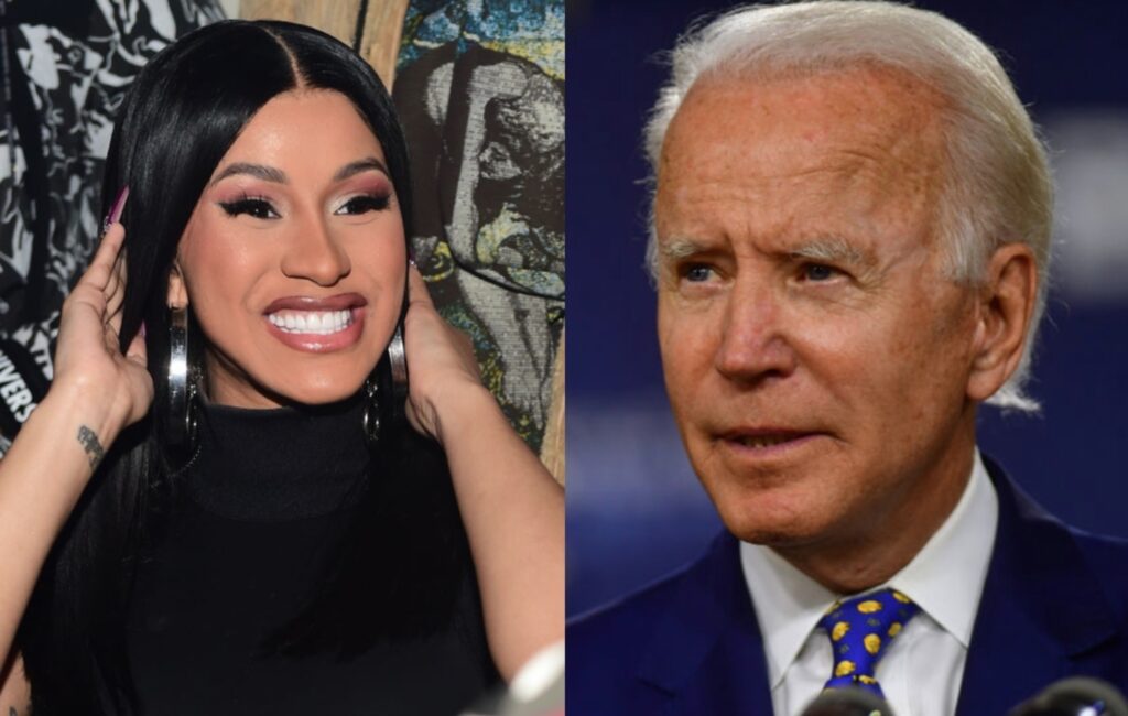 Cardi B says she's spoken to Joe Biden and told him "we don't want no false promises"