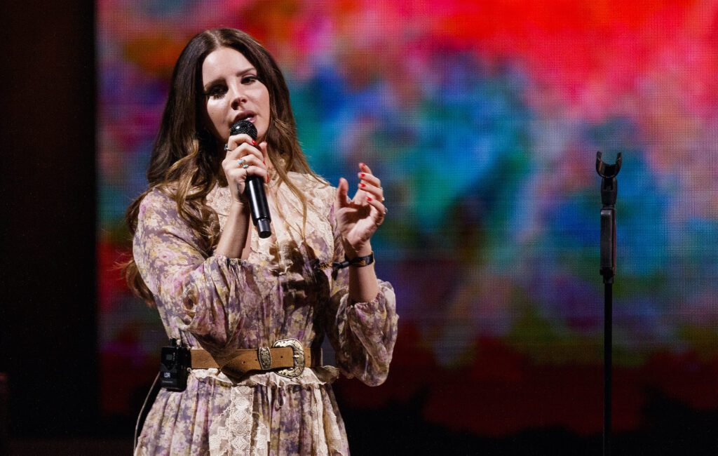 Lana Del Rey shares album update from video set of her new single
