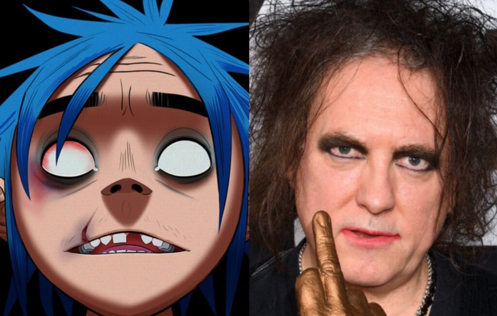 Gorillaz tease upcoming new single featuring The Cure's Robert Smith