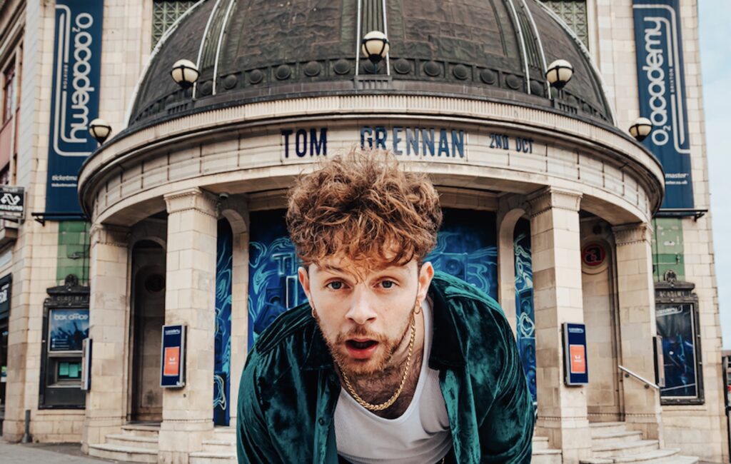 Tom Grennan announces special VR gig at London's Brixton Academy