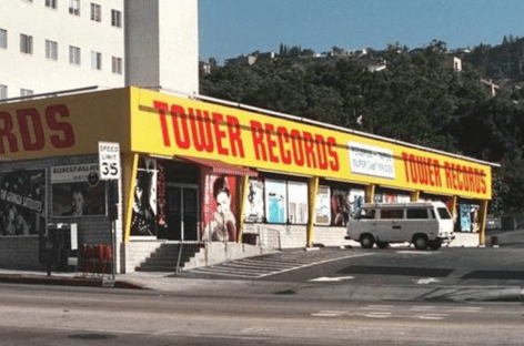 Tower Records relaunches as online store