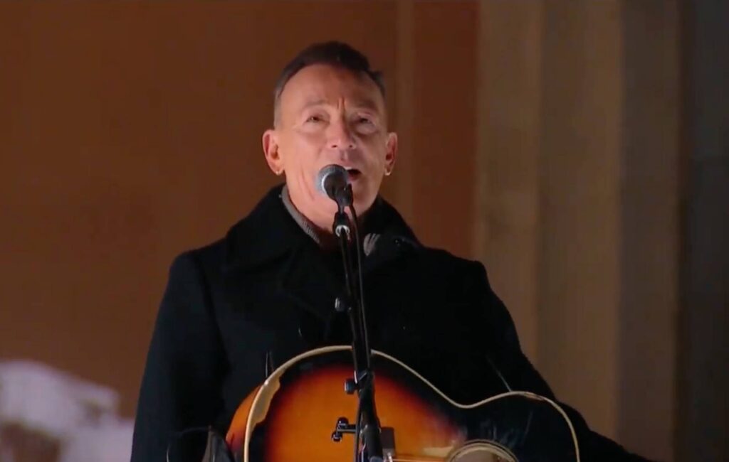 Watch Bruce Springsteen perform 'Land Of Hope and Dreams' during Joe Biden inauguration TV special
