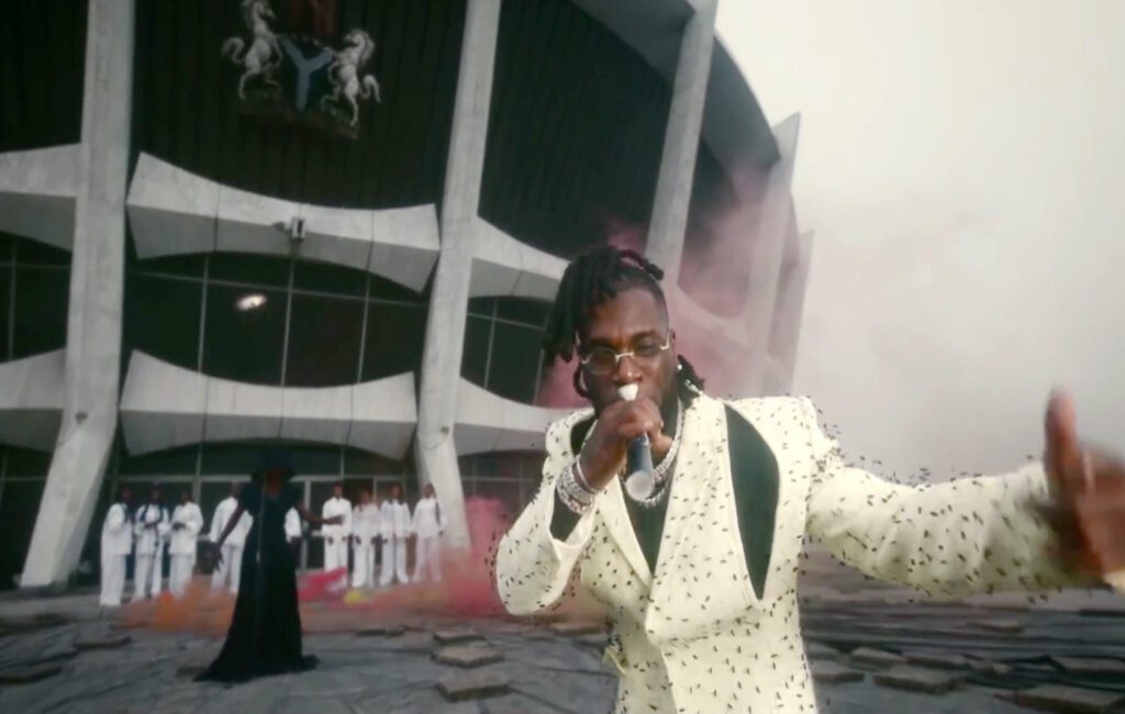 Burna Boy celebrates Grammys win with debut live apperance at the show