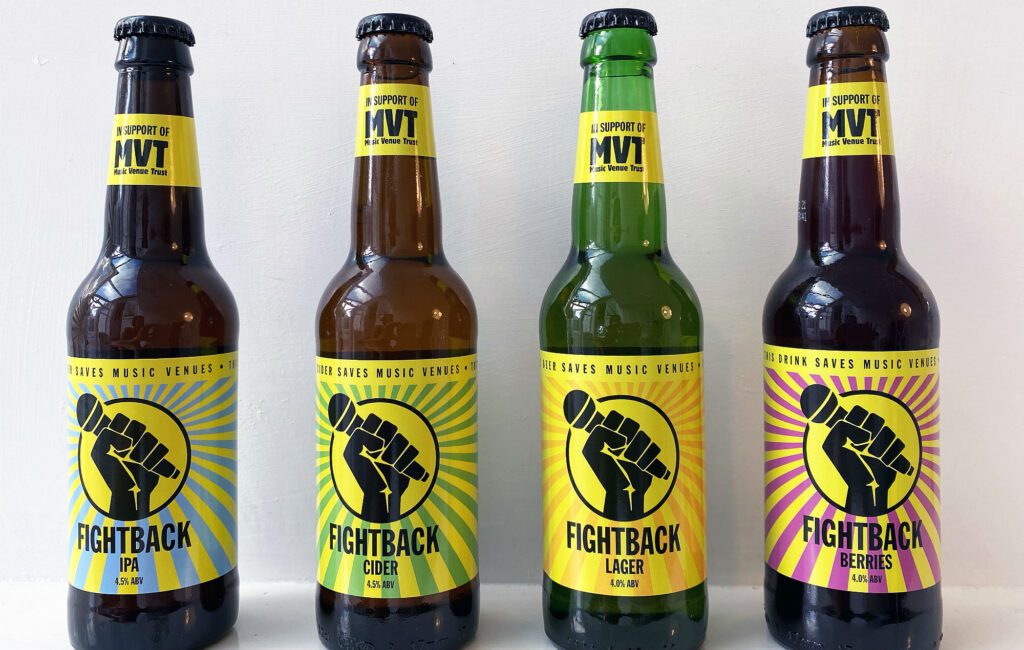 Fightback Lager offers fans chance to own a stake in “the beer that saves music venues” | NME