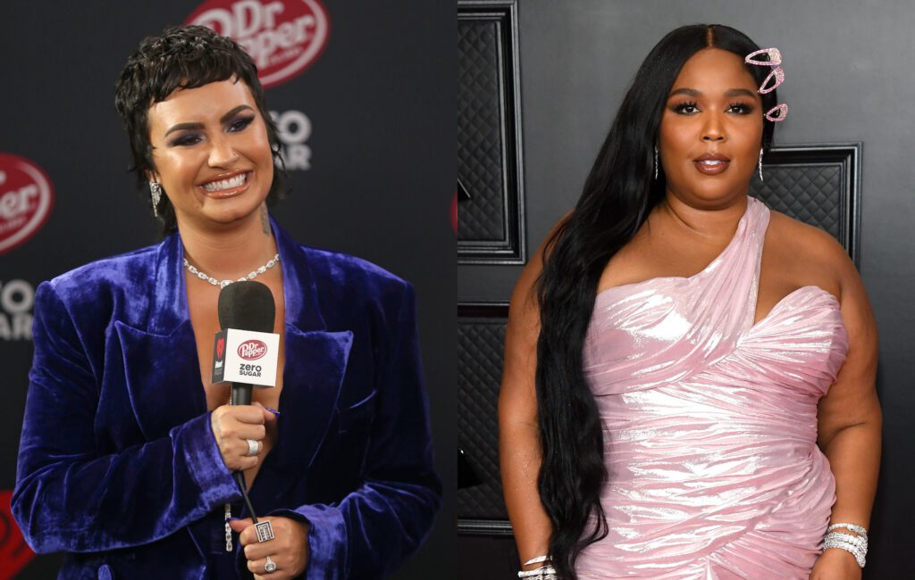 Demi Lovato calls Lizzo a “fucking Queen” for defending their pronouns