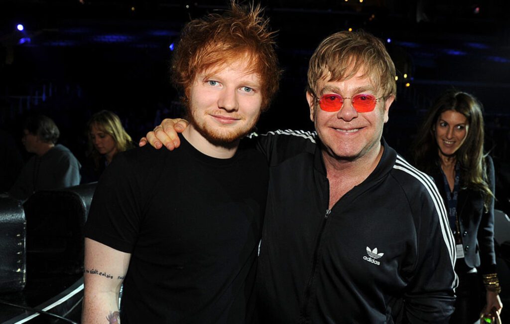 Ed Sheeran gave Elton John a “giant marble penis” for his birthday