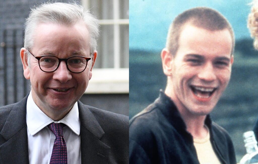 Watch video of Michael Gove raving in Aberdeen edited to mirror 'Trainspotting' scene