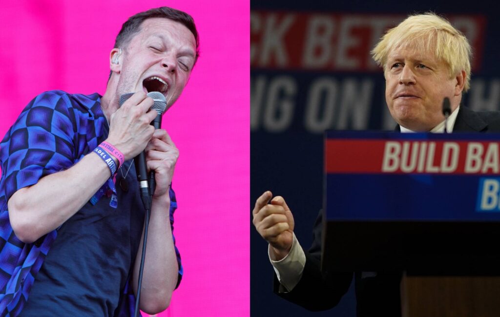 Friendly Fires criticise the Tories for using 'Blue Cassette' during Boris Johnson's speech
