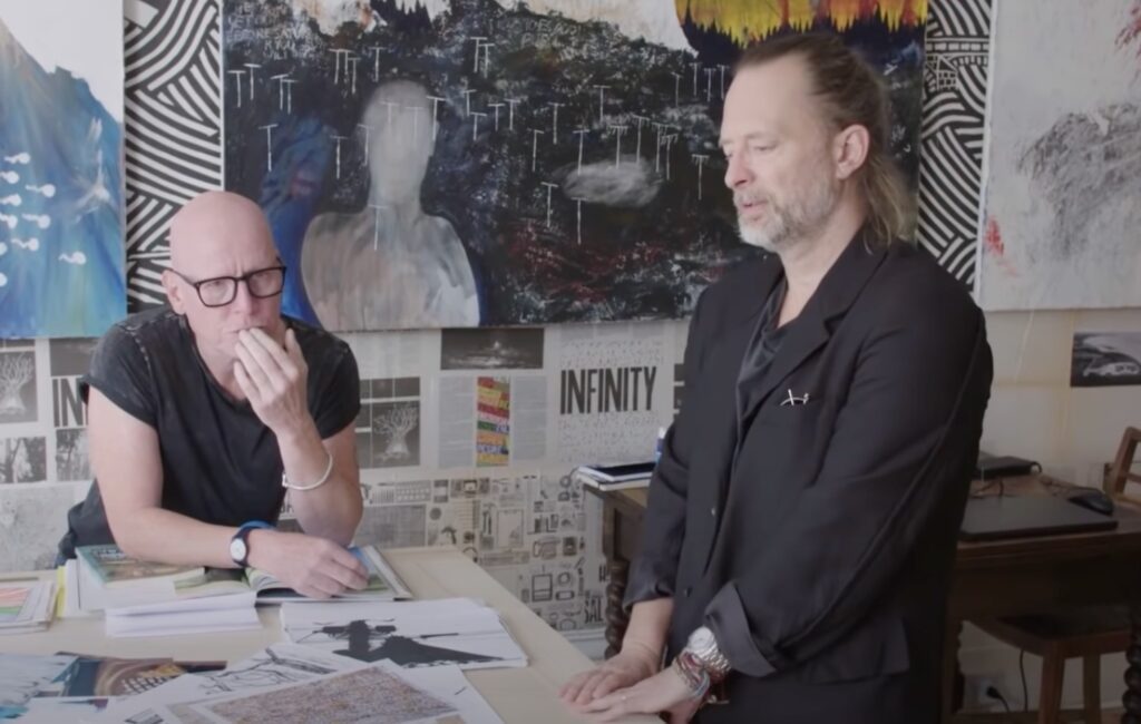 Thom Yorke and artist Stanley Donwood open up about creating Radiohead album covers