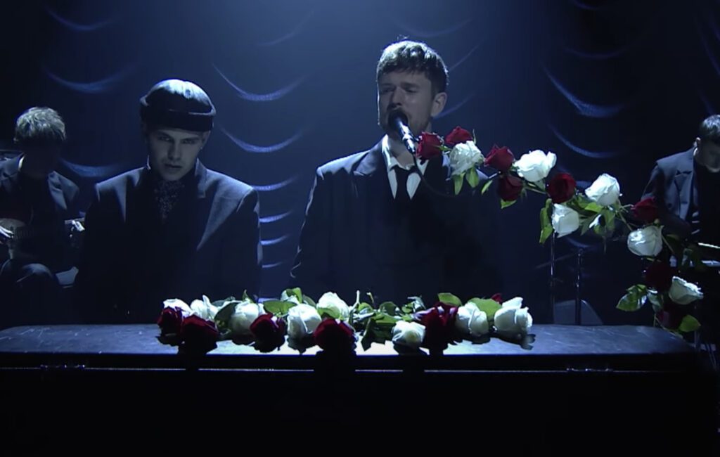 Watch James Blake and Slowthai's sombre performance of 'Funeral' on 'Fallon'