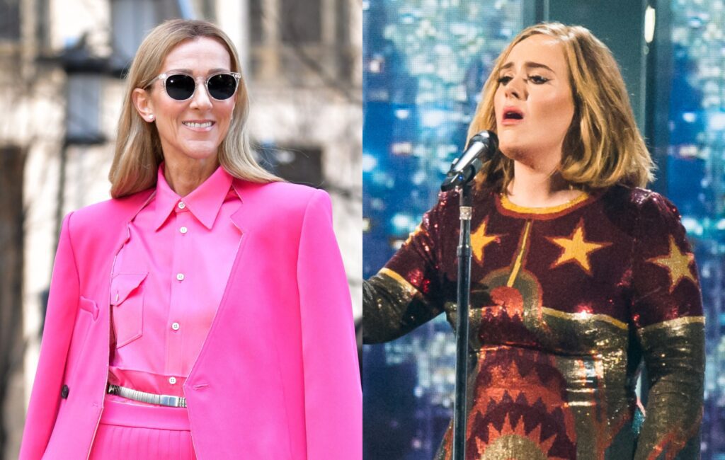 Adele owns a framed piece of Celine Dion's used chewing gum