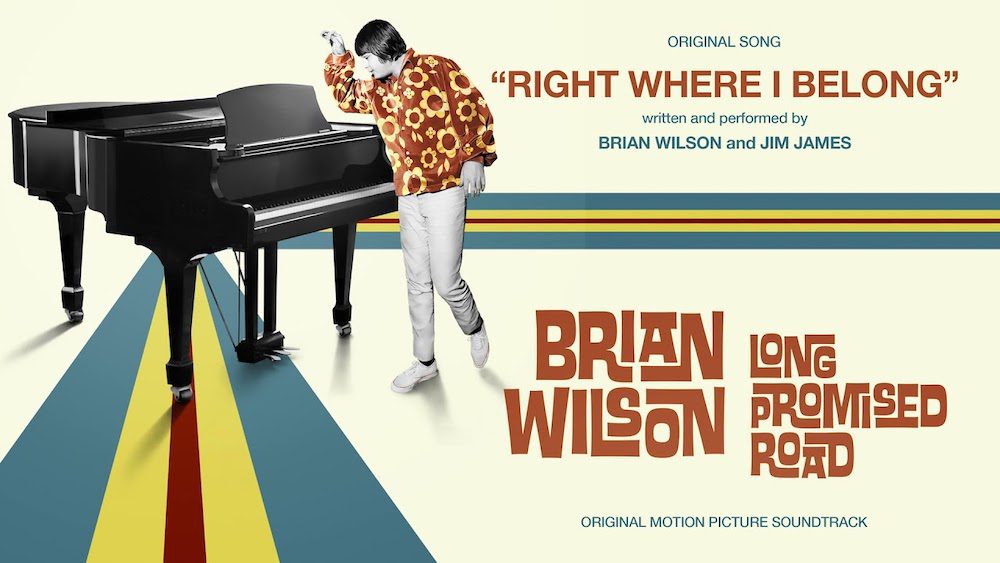 Brian Wilson & Jim James – “Right Where I Belong”Brian Wilson & Jim James – “Right Where I Belong”