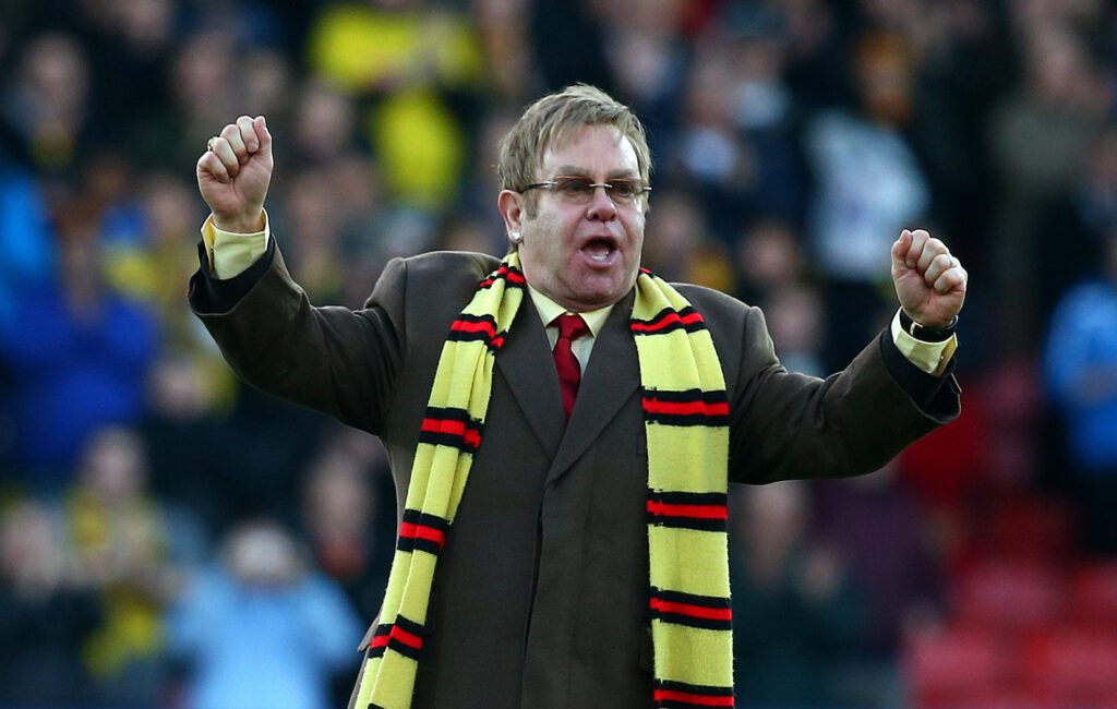 Elton John announces two special hometown shows at Watford FC's stadium Vicarage Road