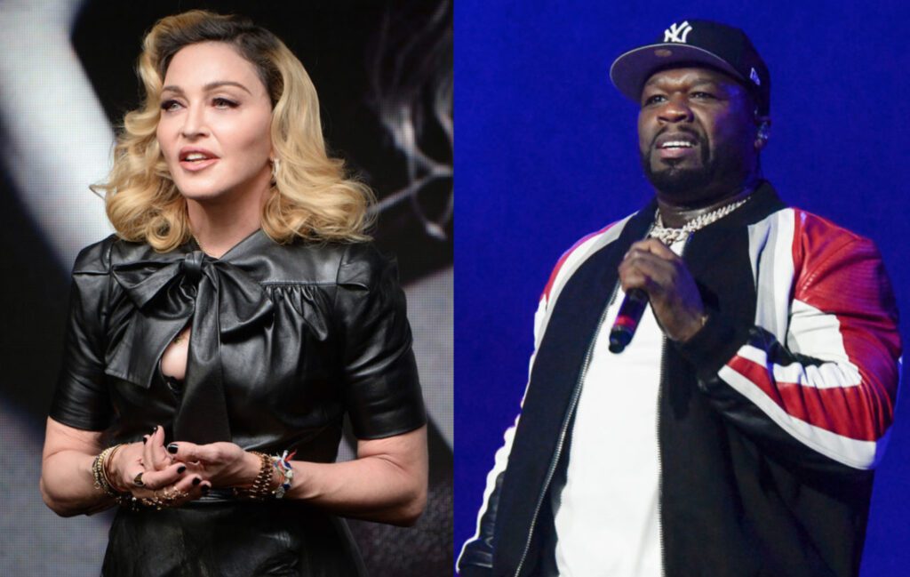 Madonna hits out at 50 Cent for “fake apology”
