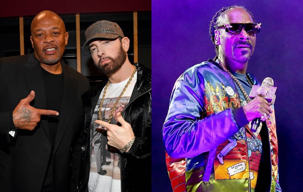 Listen to new Dr. Dre tracks featuring Eminem and Snoop Dogg