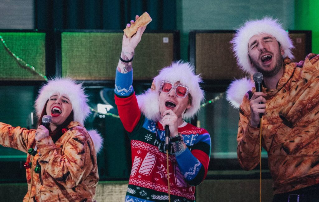 Listen to LadBaby's new Christmas song featuring Elton John and Ed Sheeran