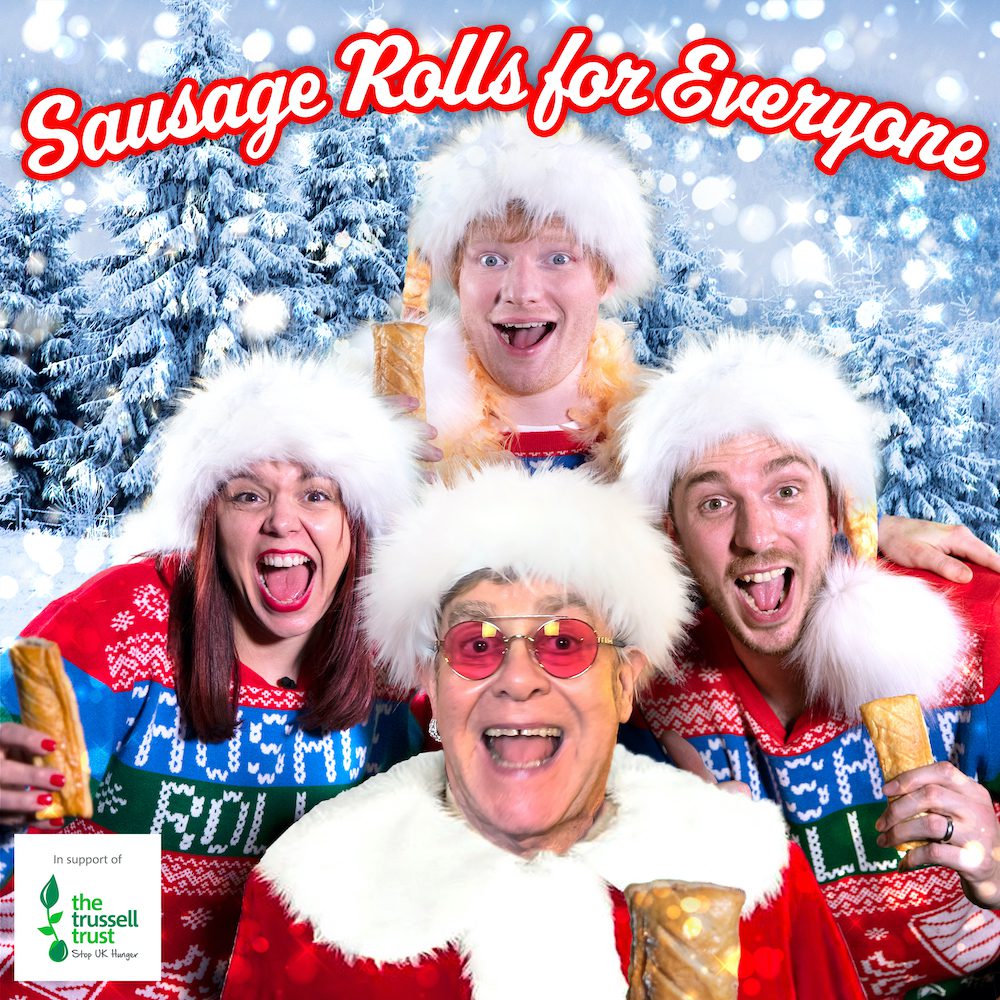 LadBaby Aim For Insane Christmas Number One Record With “Sausage Rolls” Feat. Ed Sheeran & Elton JohnLadBaby Aim For Insane Christmas Number One Record With “Sausage Rolls” Feat. Ed Sheeran & Elton John
