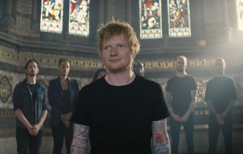 Watch Ed Sheeran perform a capella version of 'Afterglow' in a church