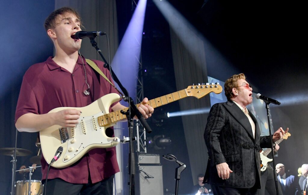 Sam Fender says his Elton John collaboration will “definitely happen at some point”