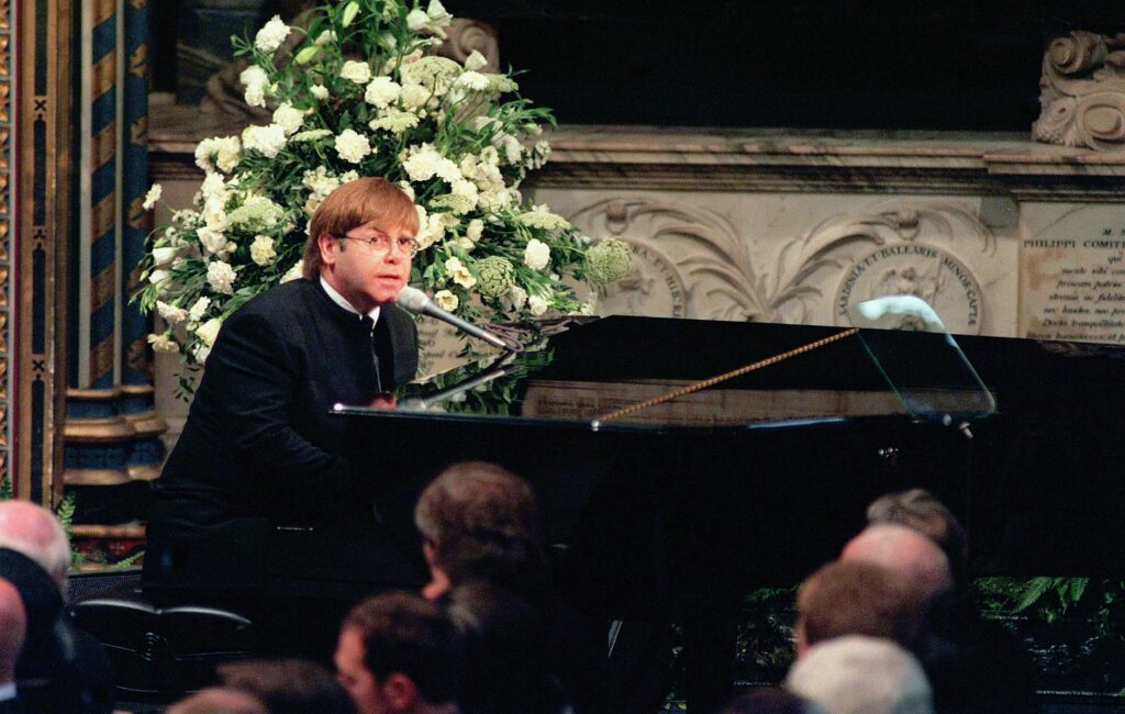Buckingham Palace did not want Elton John to sing 'Candle In The Wind' at Princess Diana's funeral