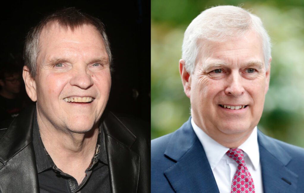Story of Meat Loaf trying to push Prince Andrew into a moat goes viral