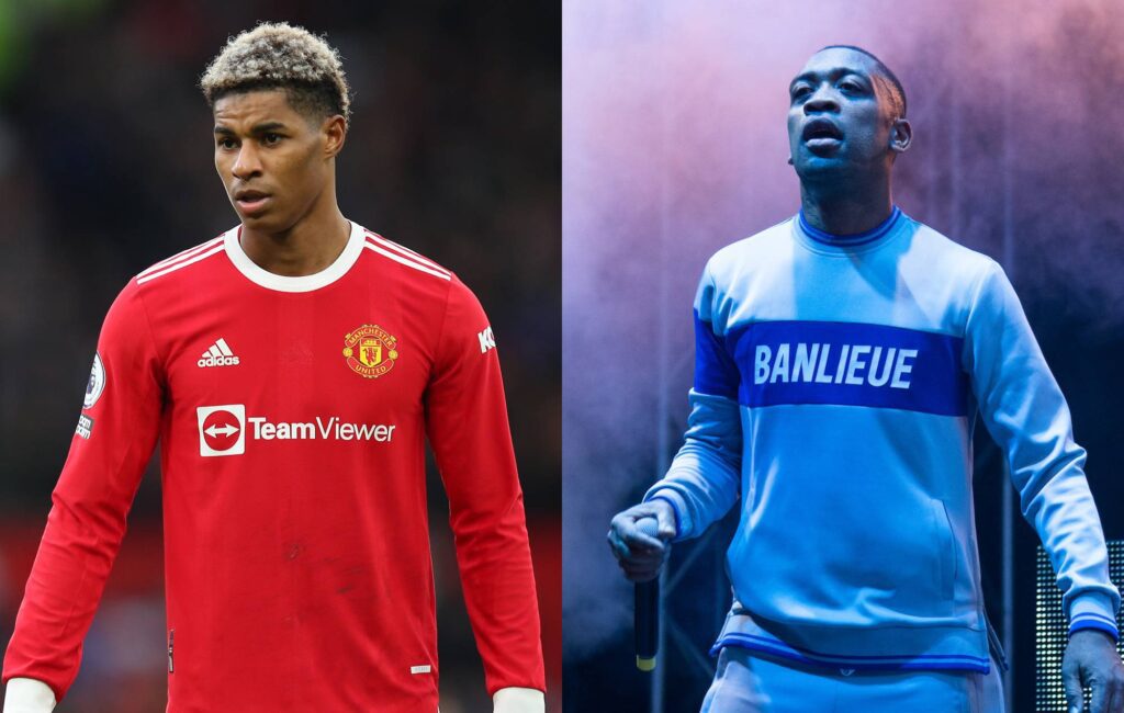 Marcus Rashford apologises for partying with Wiley following rapper’s antisemitism controversy