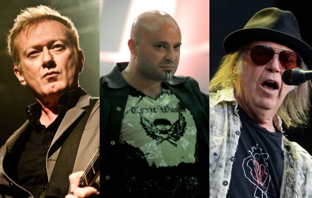 Disturbed's Dave Draiman and widow of Gang Of Four's Andy Gill wade into Neil Young Spotify row