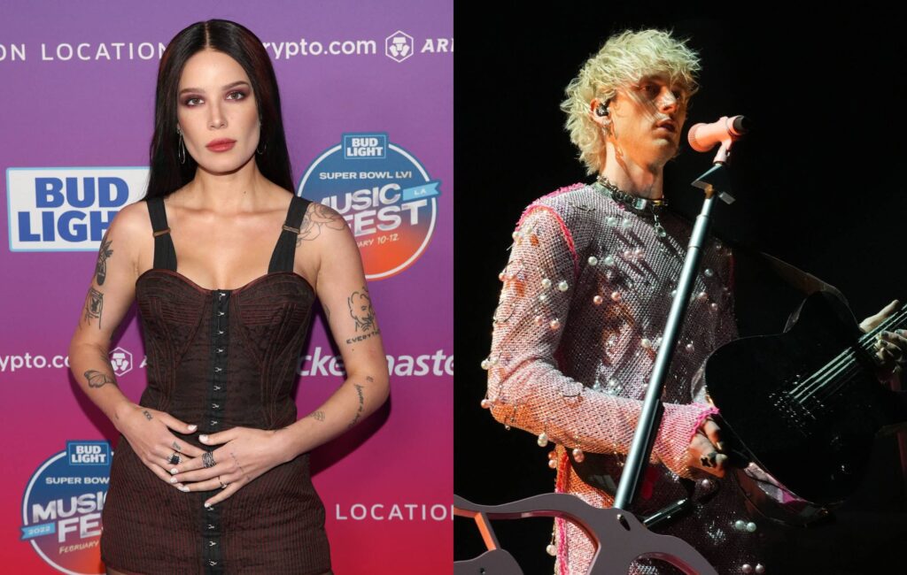 Watch Halsey and Machine Gun Kelly perform 'Forget Me Too' live in LA