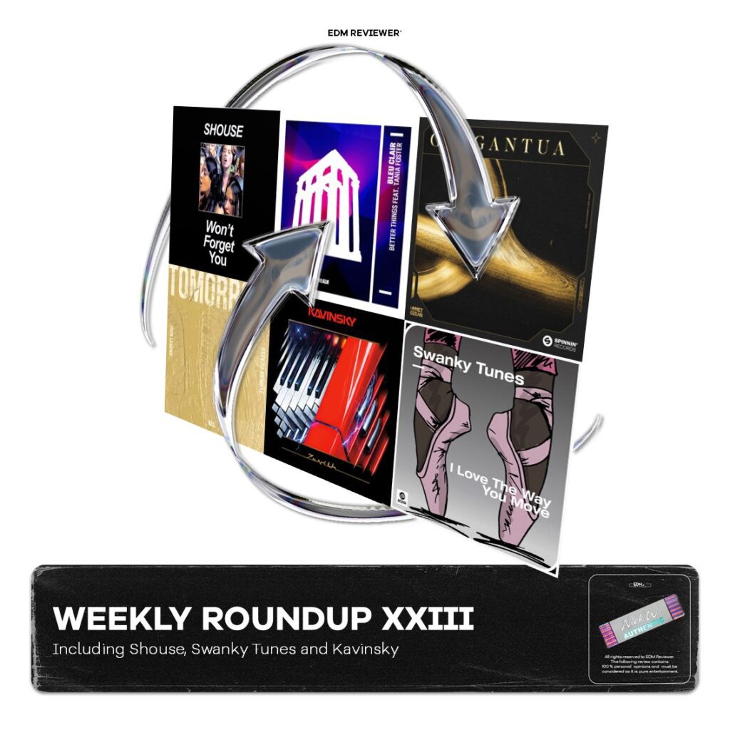 Weekly Roundup XXIII (including Shouse, Swanky Tunes and Kavinsky)