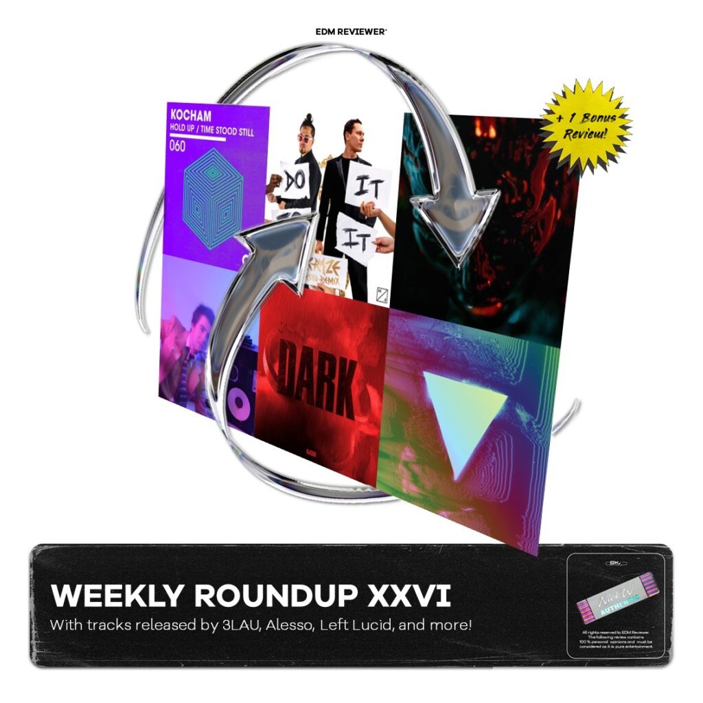Weekly Roundup XXVI (with tracks released by 3LAU, Alesso, Left Lucid, and more!)