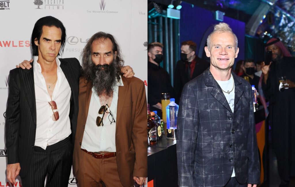 Watch Red Hot Chili Peppers' Flea join Nick Cave & Warren Ellis on stage in LA