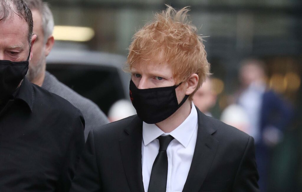 Songwriter felt “robbed” and “belittled” by Ed Sheeran, High Court hears
