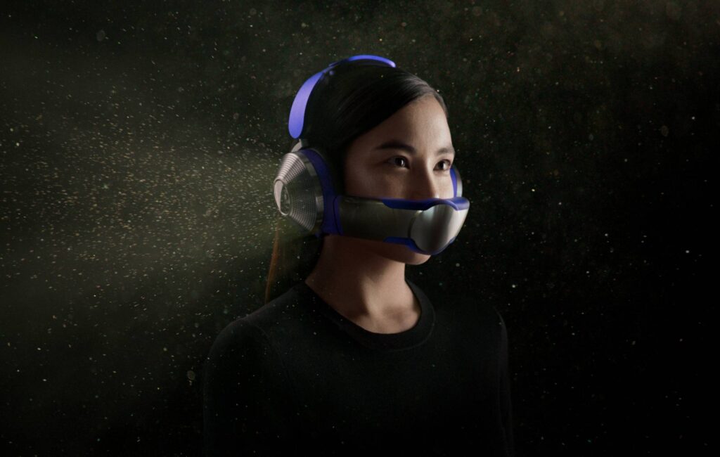 Dyson reveal their new air-purifying headphones