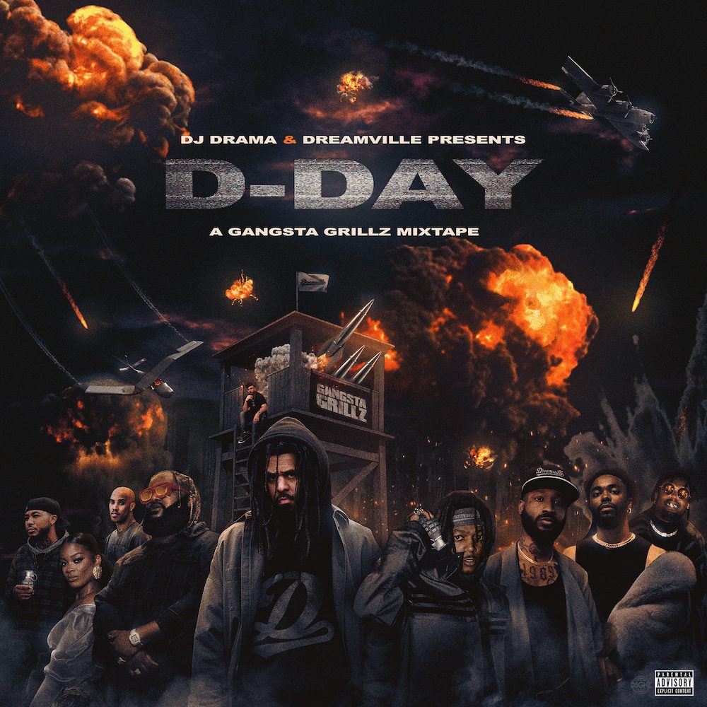 Stream J. Cole’s New Dreamville Project D-Day: A Gangsta Grillz MixtapeStream J. Cole’s New Dreamville Project D-Day: A Gangsta Grillz Mixtape
