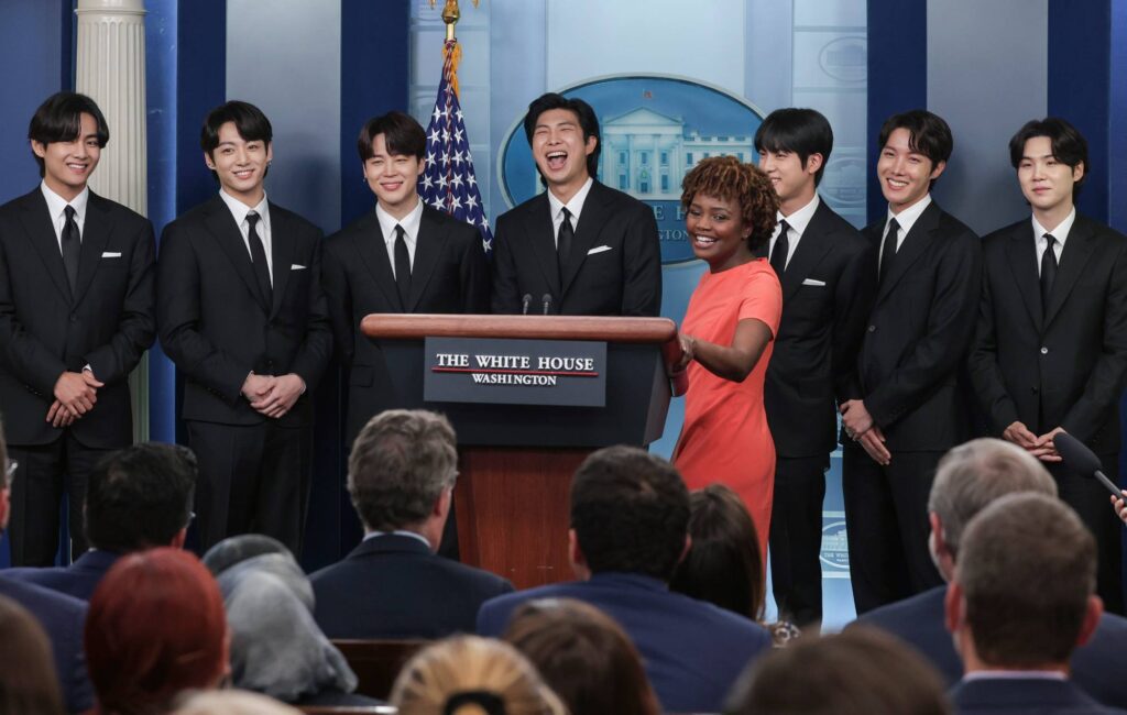 BTS visit the White House to discuss anti-Asian hate with President Biden