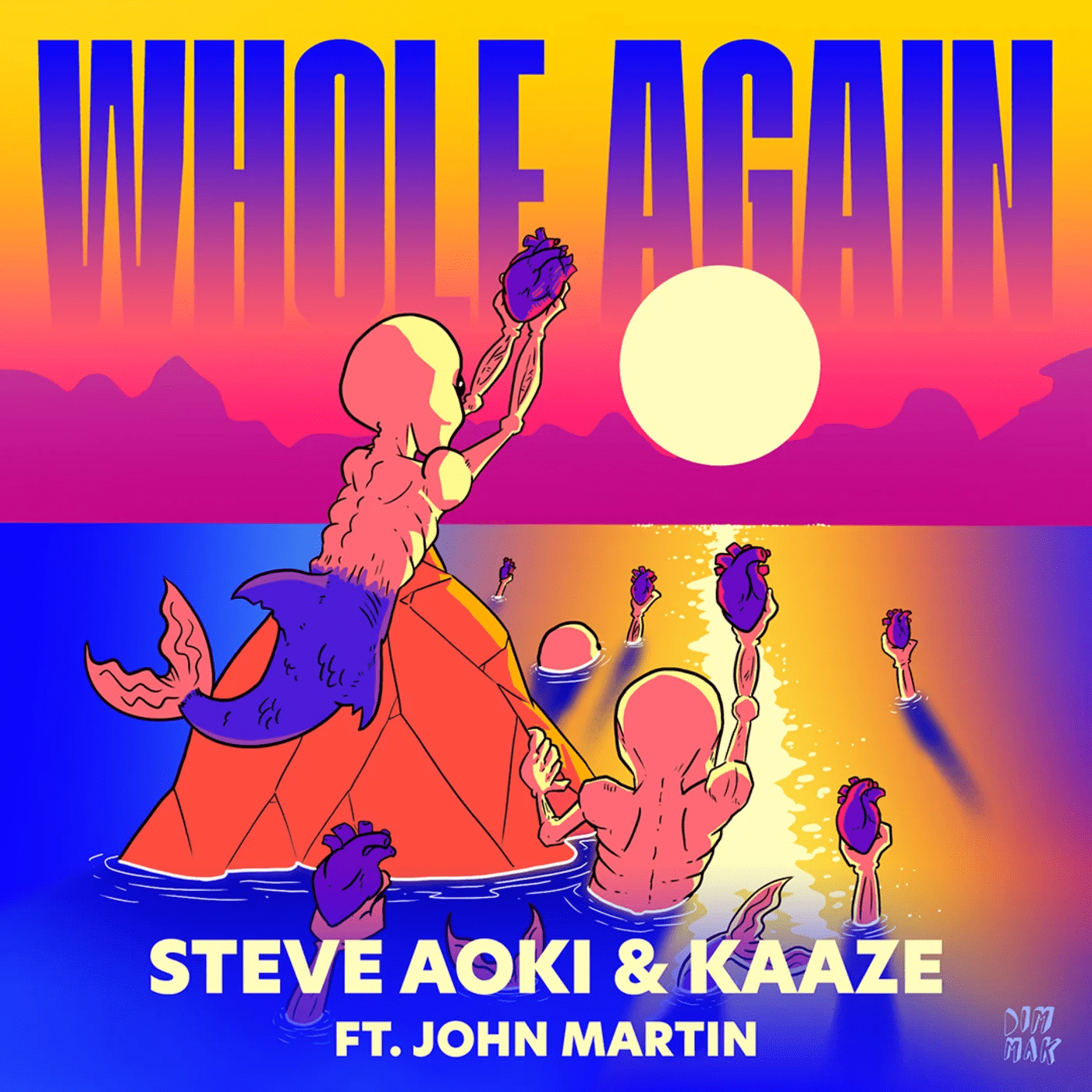 Steve Aoki & KAAZE – Whole Again ft. John Martin