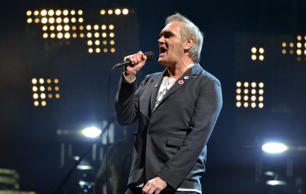 Morrissey performs live