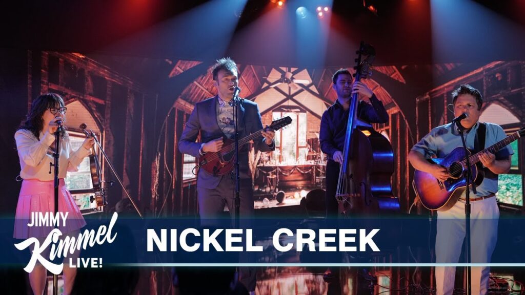Watch Nickel Creek Perform “Where The Long Line Leads” On Kimmel