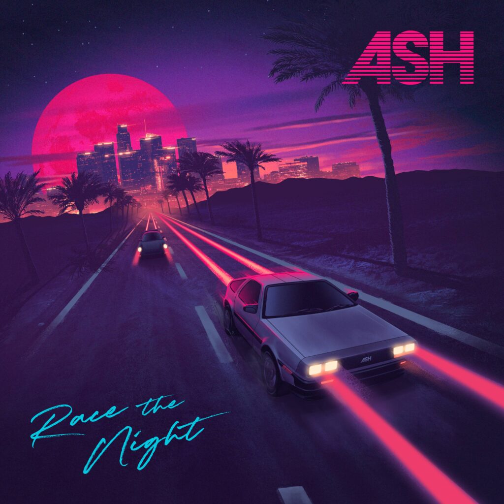Ash - 'Race The Night' album artwork. Credit: PRESS