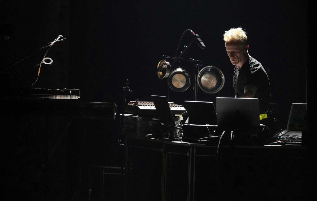 Jacknife Lee performs on stage at Beacon Theatre on April 16, 2023 in New York City. (Photo by Kevin Mazur/Getty Images for Bono )