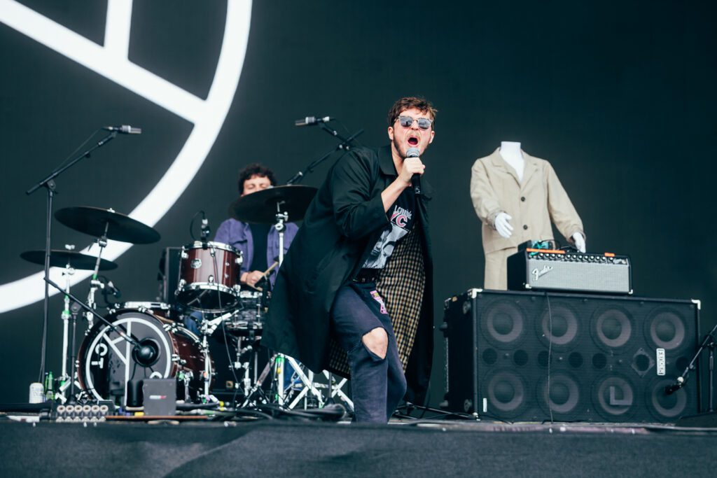 Yard Act at Reading 2023. Credit: Andy Ford for NME