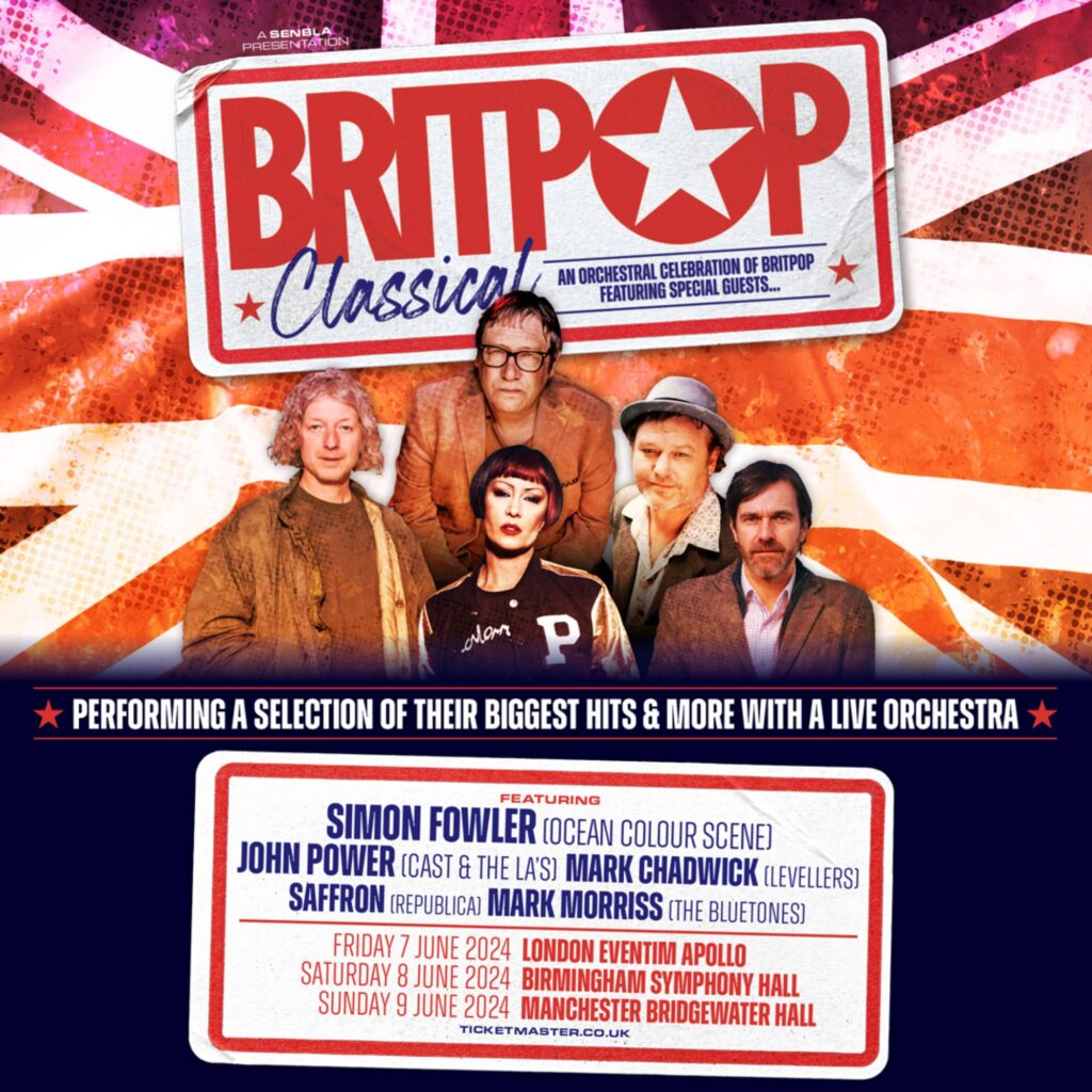 Britpop Classical poster. Credit: PRESS
