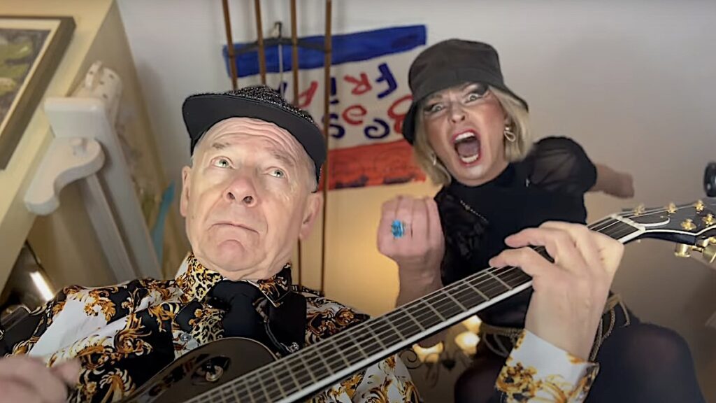 Robert Fripp and Toyah Kick It with Beastie Boys’ “Fight for Your Right”: Watch