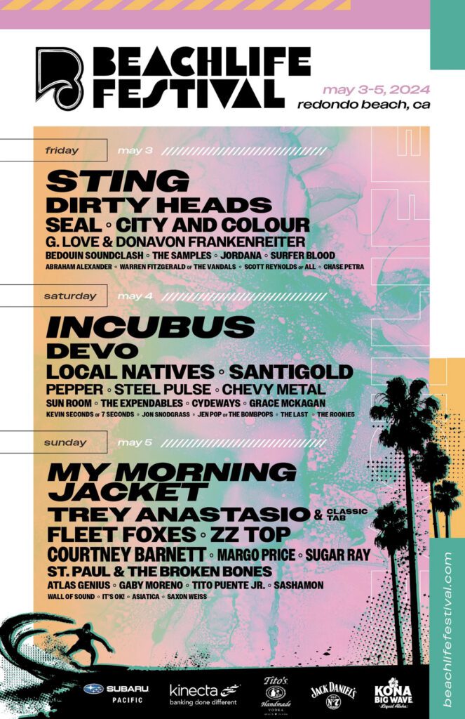BeachLife Festival 2024 (Devo, My Morning Jacket, Fleet Foxes, Santigold, Courtney Barnett & more)