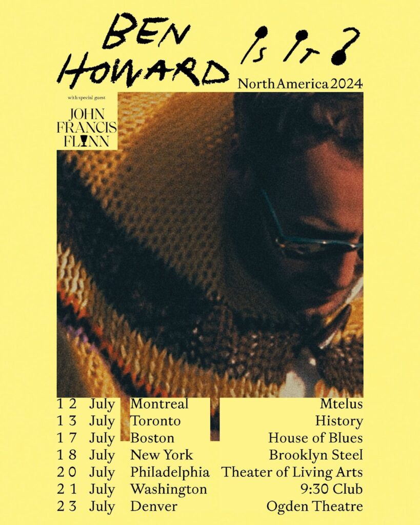 ben howard tour