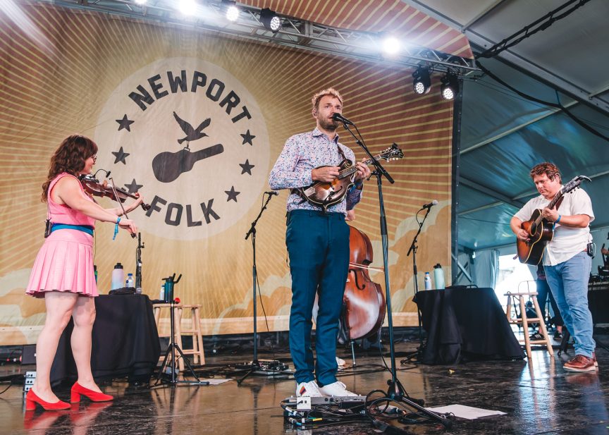 Nickel Creek at Newport Folk Festival 2023