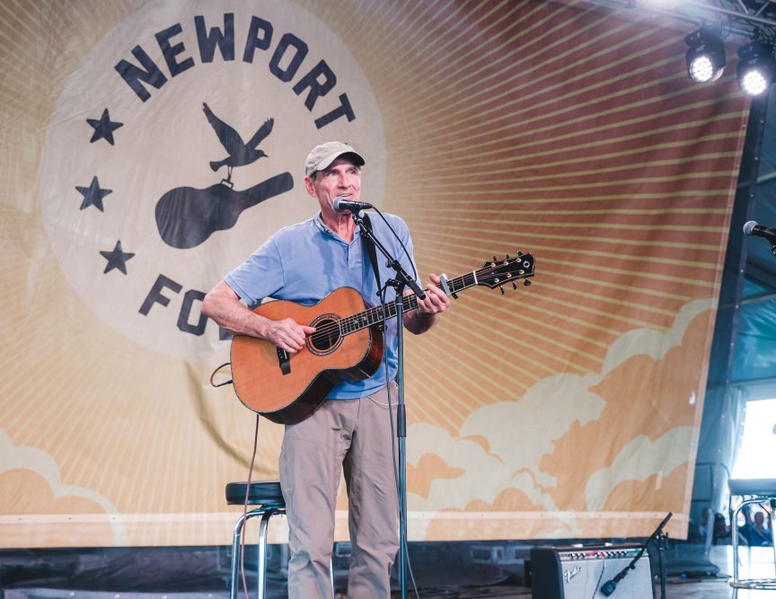 James Taylor at Newport Folk Festival 2023