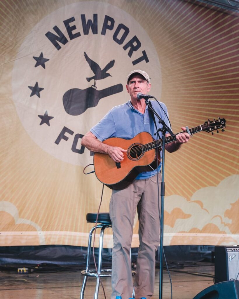 James Taylor at Newport Folk Festival 2023