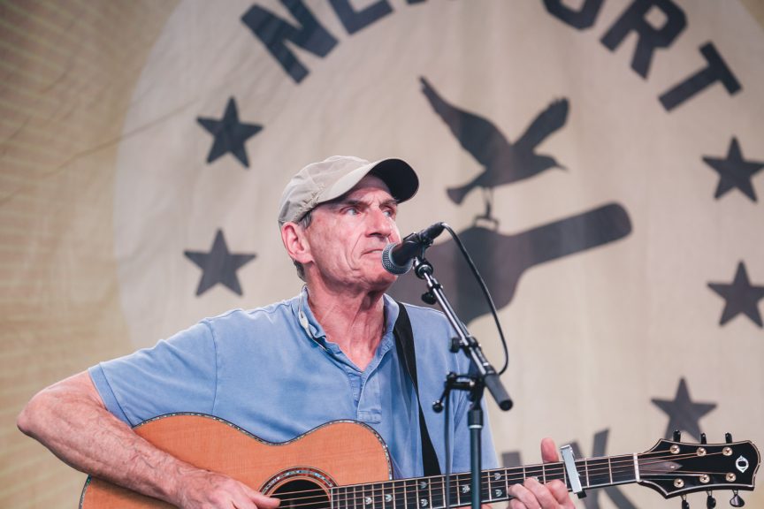 James Taylor at Newport Folk Festival 2023