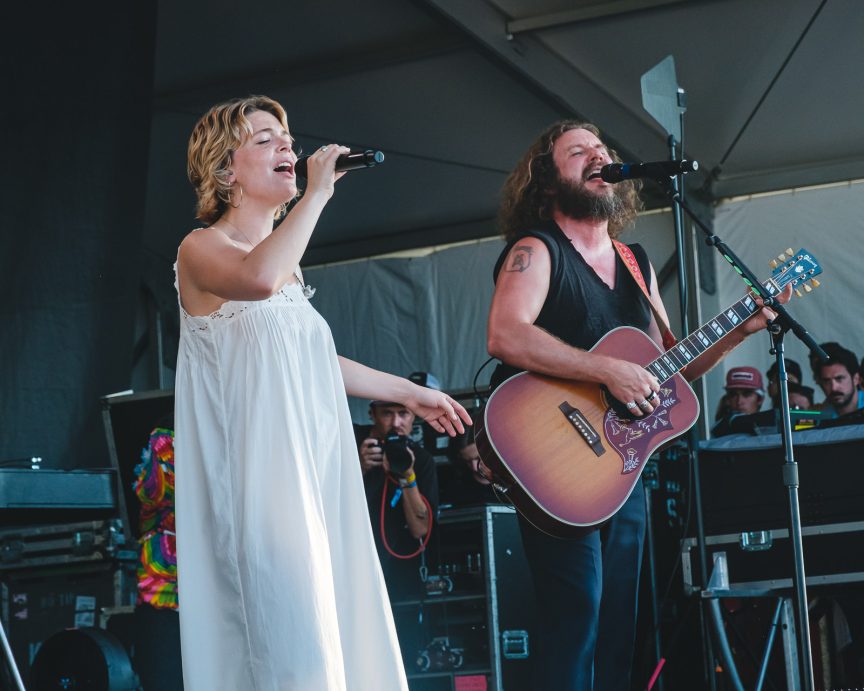 My Morning Jacket with Maggie Rogers at Newport Folk Festival 2023